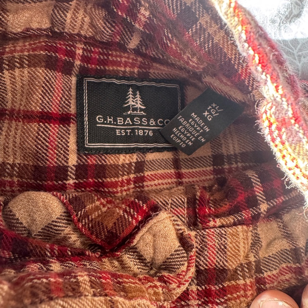 G.H. Bass & Co. Plaid Shirt
